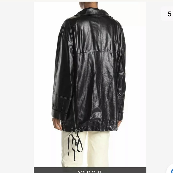 Leather Jacket Helmut Lang Windbreaker HELMUT LANG SS1996 Zip Up